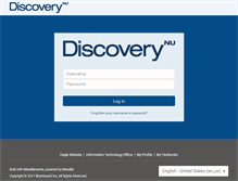 Tablet Screenshot of discovery.northwestu.edu